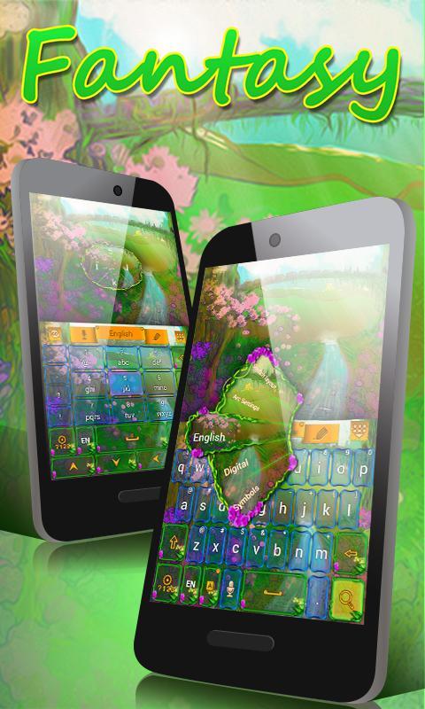 Fantasy Land GO Keyboard Theme