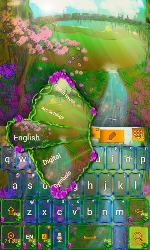 Fantasy Land GO Keyboard Theme