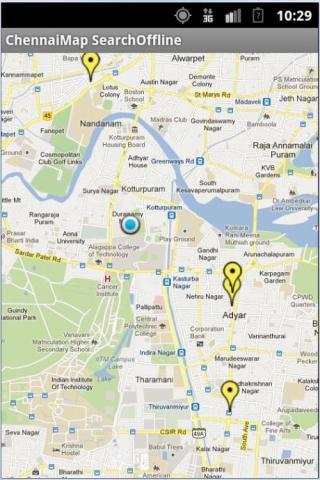 Chennai Map Search Offline