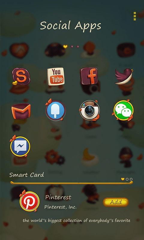 ANNA GO Launcher Theme