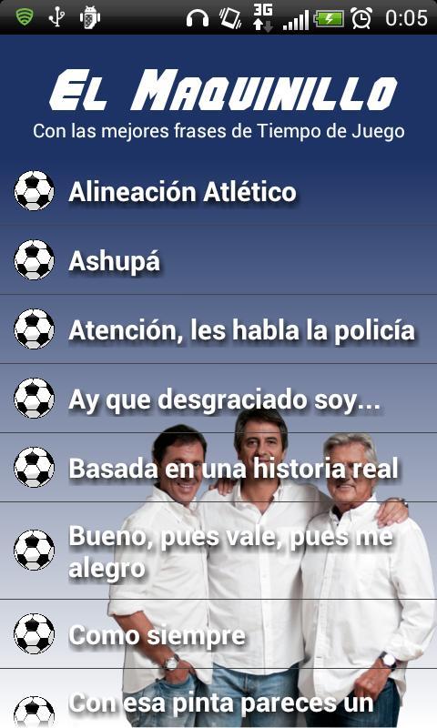 El Maquinillo -Tiempo de Juego