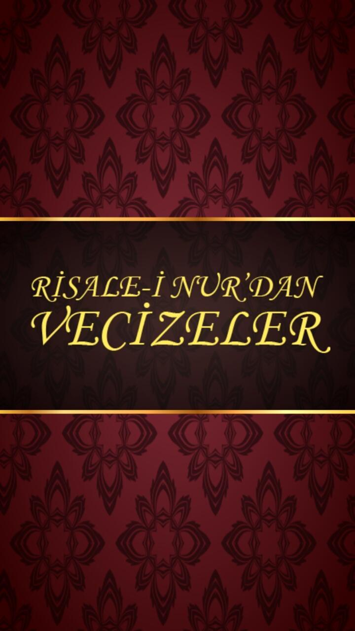 Risale-i Nurdan Vecizeler