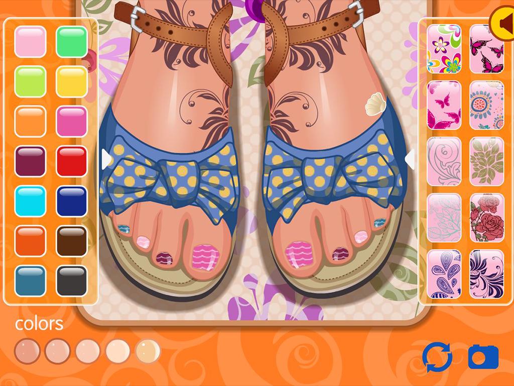 Toe nail design