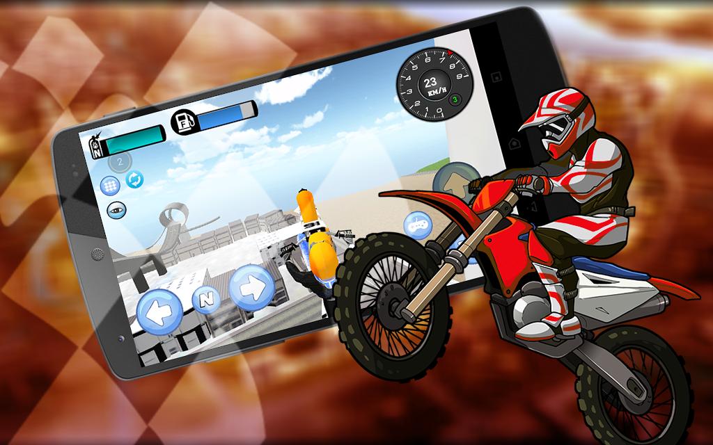 Stunt Motocross Rider Racer 3D