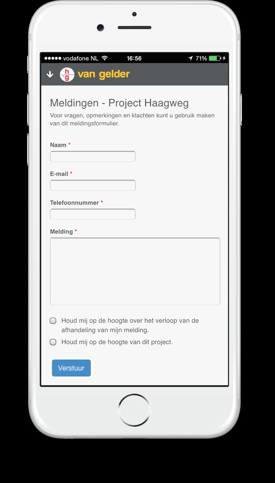 Reconstructie Haagweg