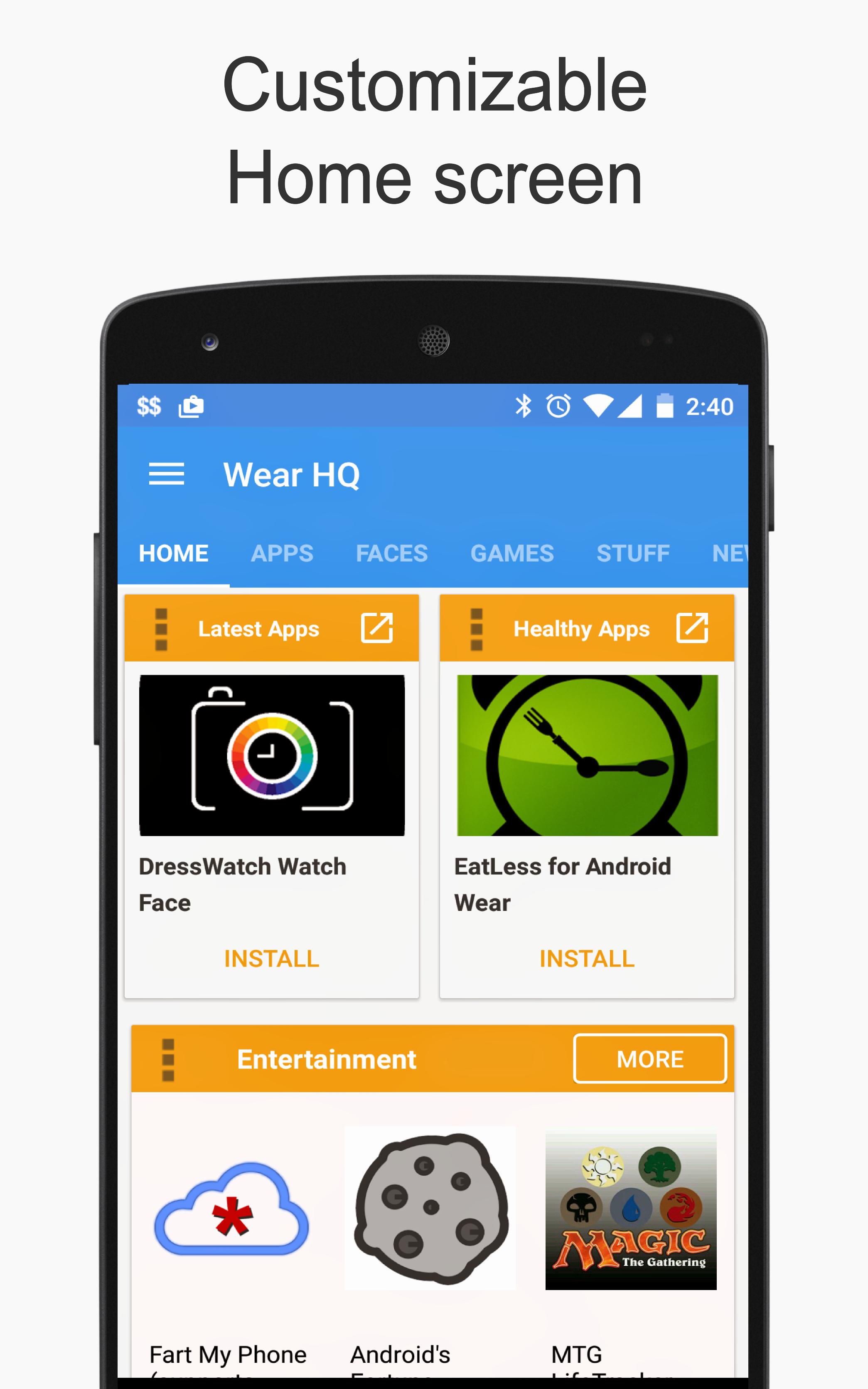 Wear Apps for Android Wear