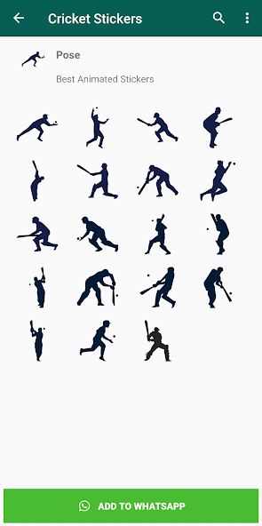 Cricket Stickers