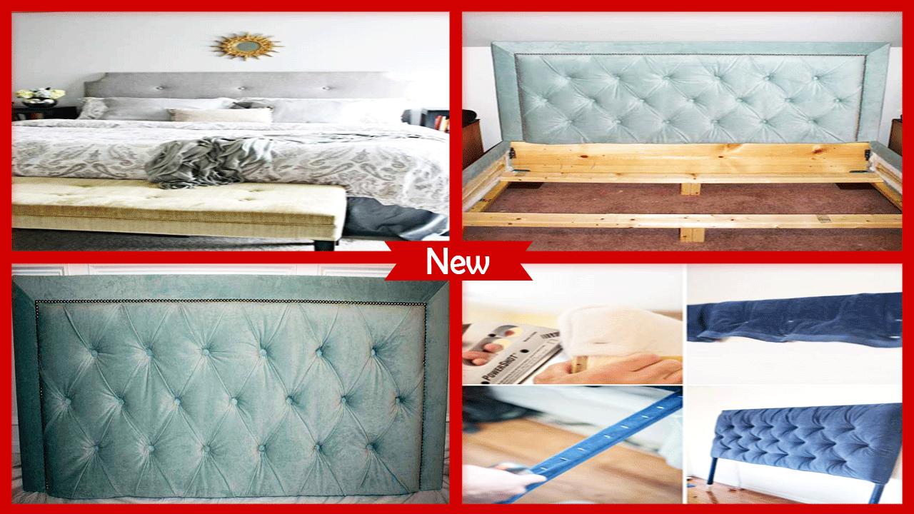 DIY Easy Tufted Headboard