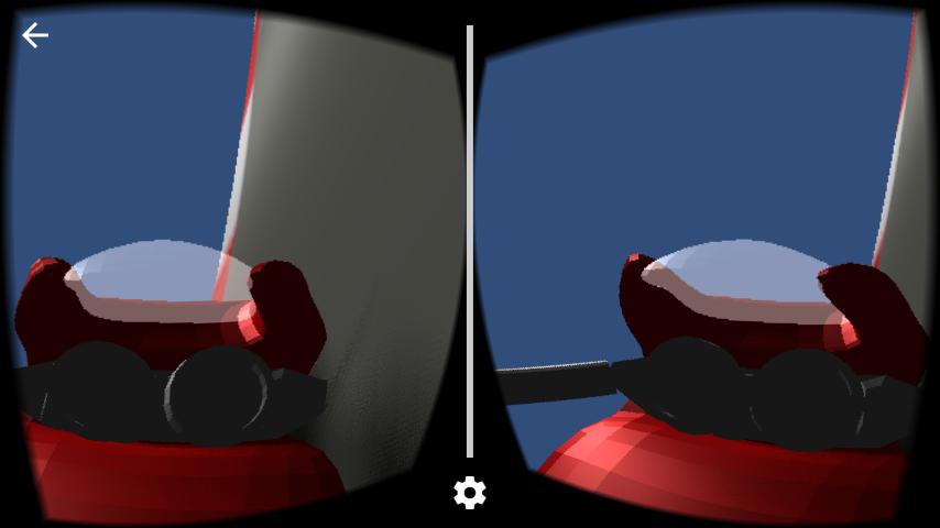 Virtual reality VR bike race