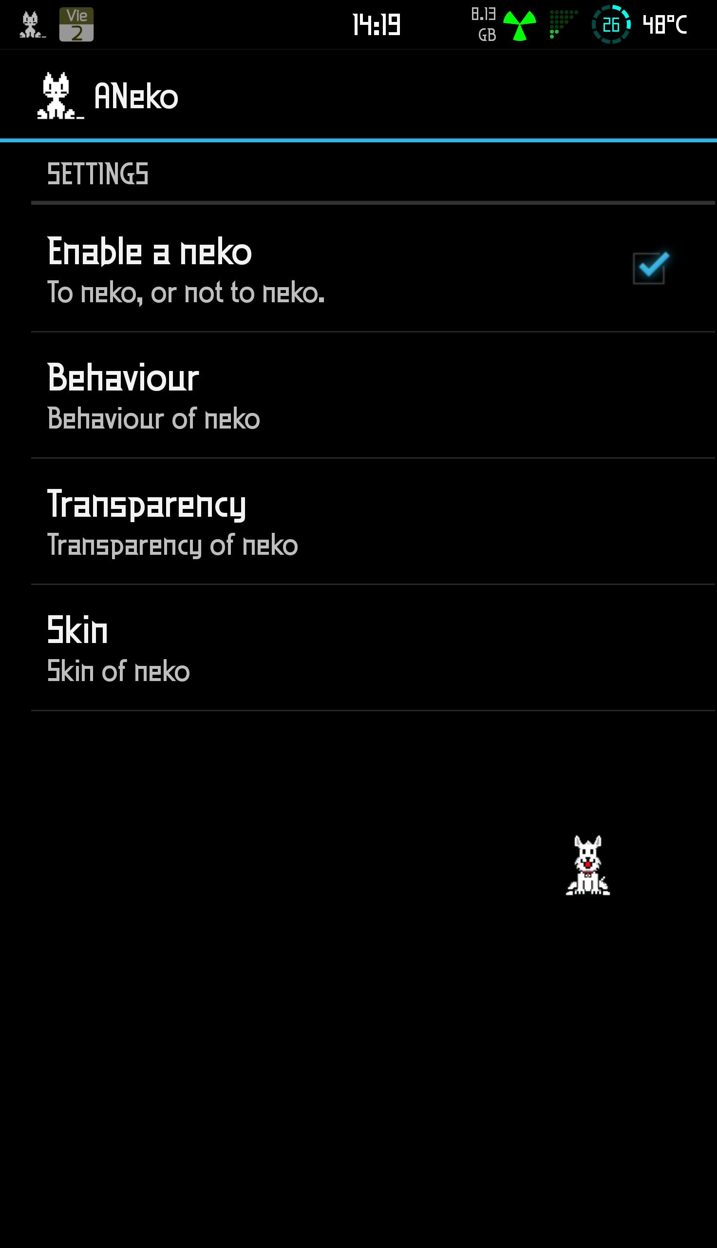 Skin ANeko Mascota Virtual