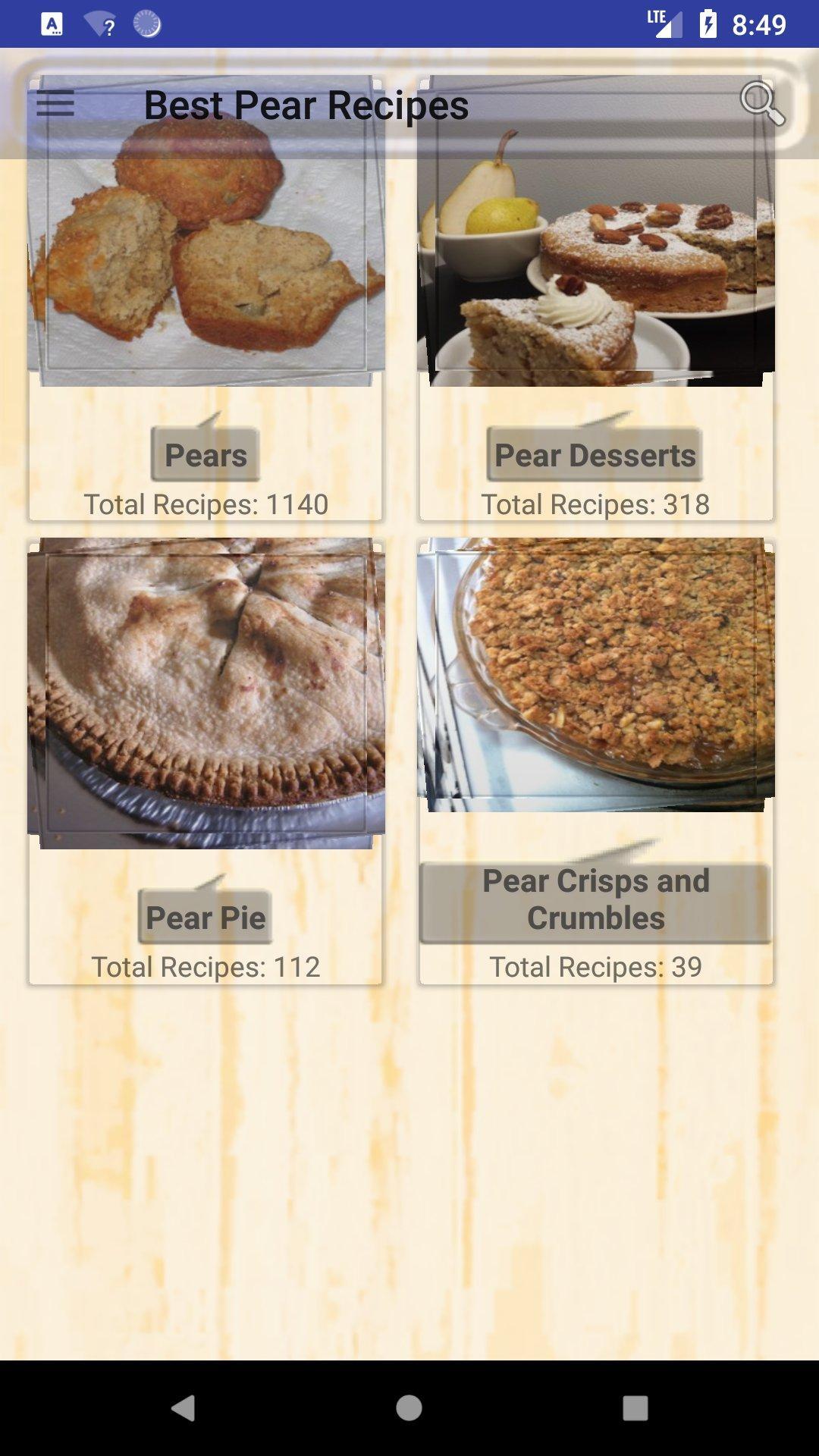 1600 Best Pear Recipes