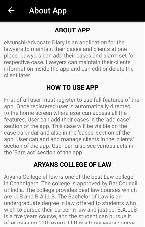 eMunshi-Advocate Diary