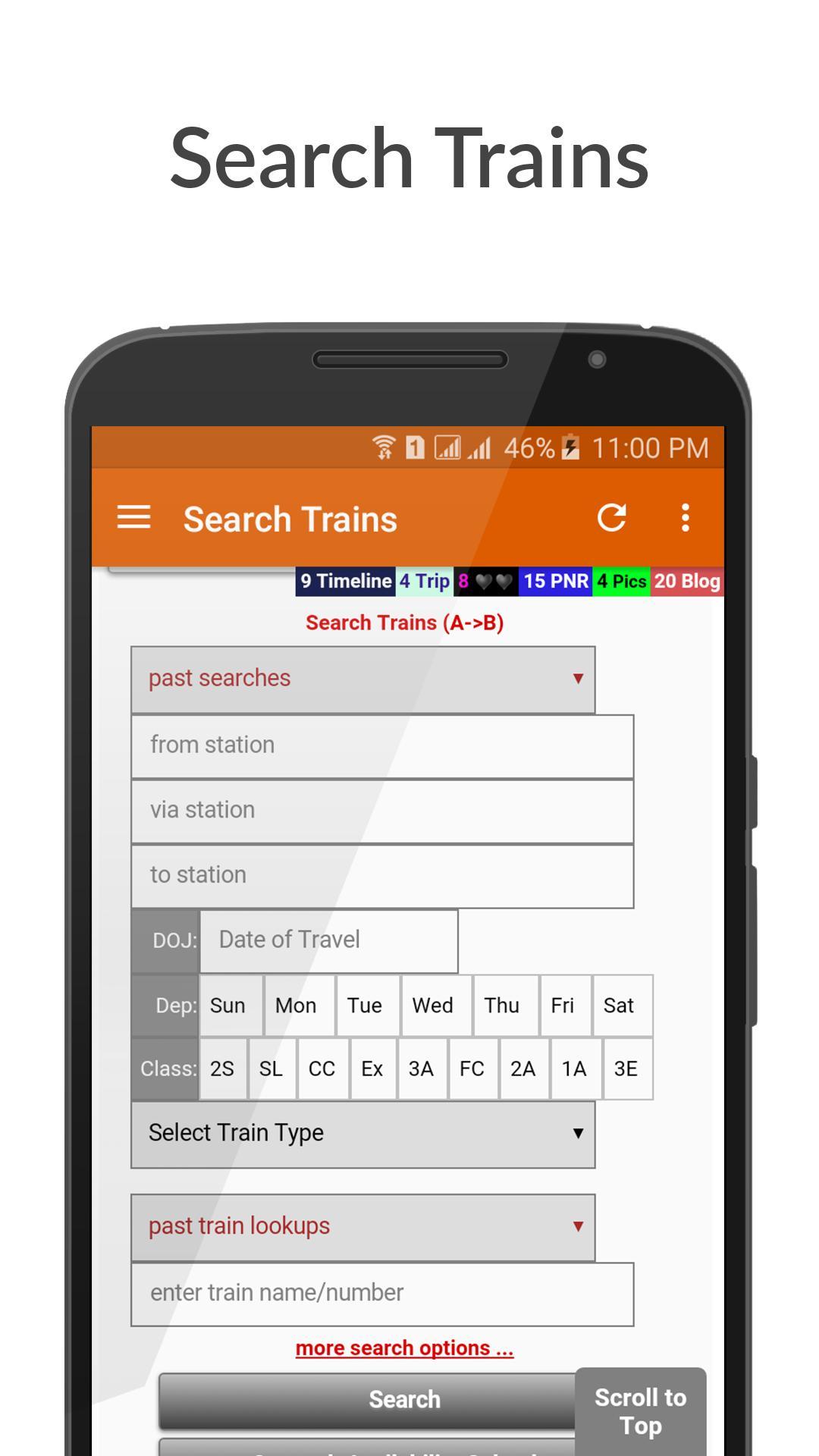 Indian Railway Time Table & Info