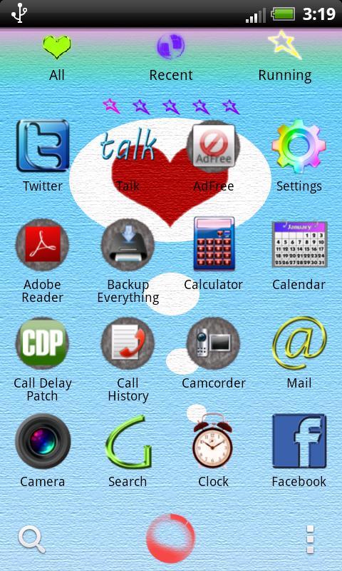 Go Launcher EX Cute Teddy Bear