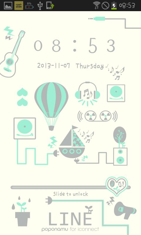 line GO locker theme