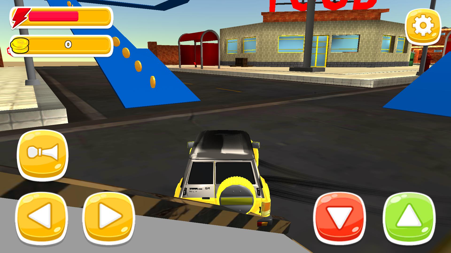 Car Race in Fantastic City