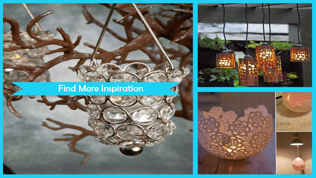 Gorgeous DIY Hanging Candle Chandelier