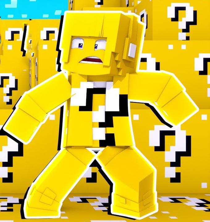 Lucky Block Skins for MCPE ( Minecraft PE )