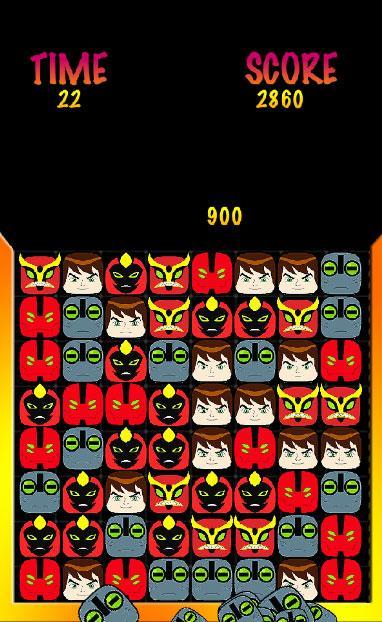 Ben Aliens Match Game