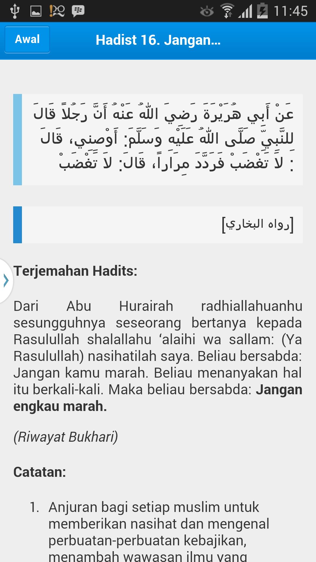 Kumpulan Hadits Arbain