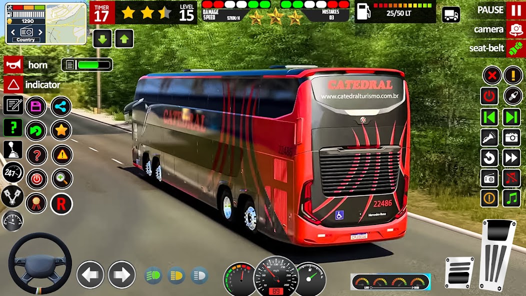 Bus Driving City Coach Bus Sim