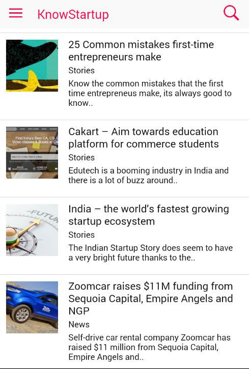 KnowStartup- Entrepreneur News