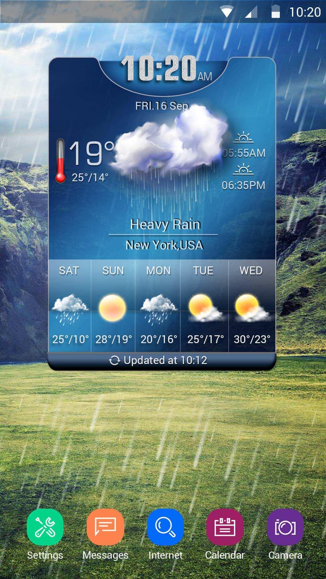 2019 weather forecast app