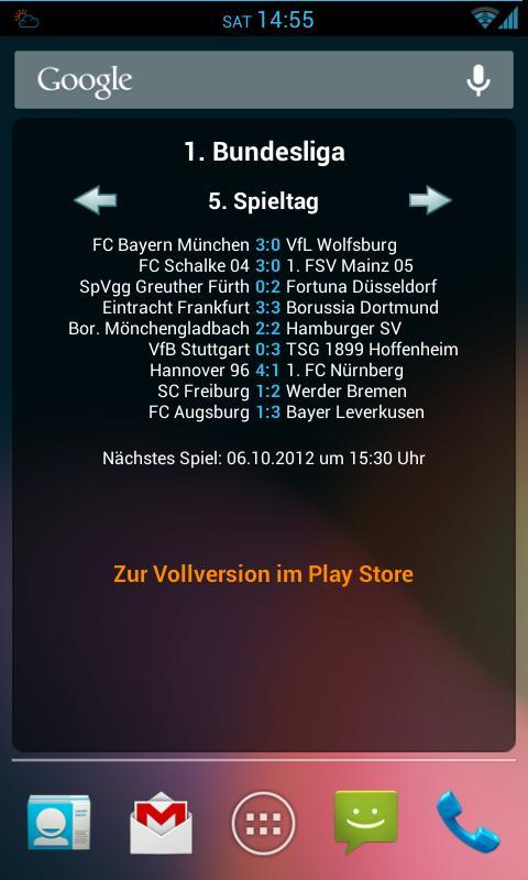 SoccaDroid Bundesliga Lite
