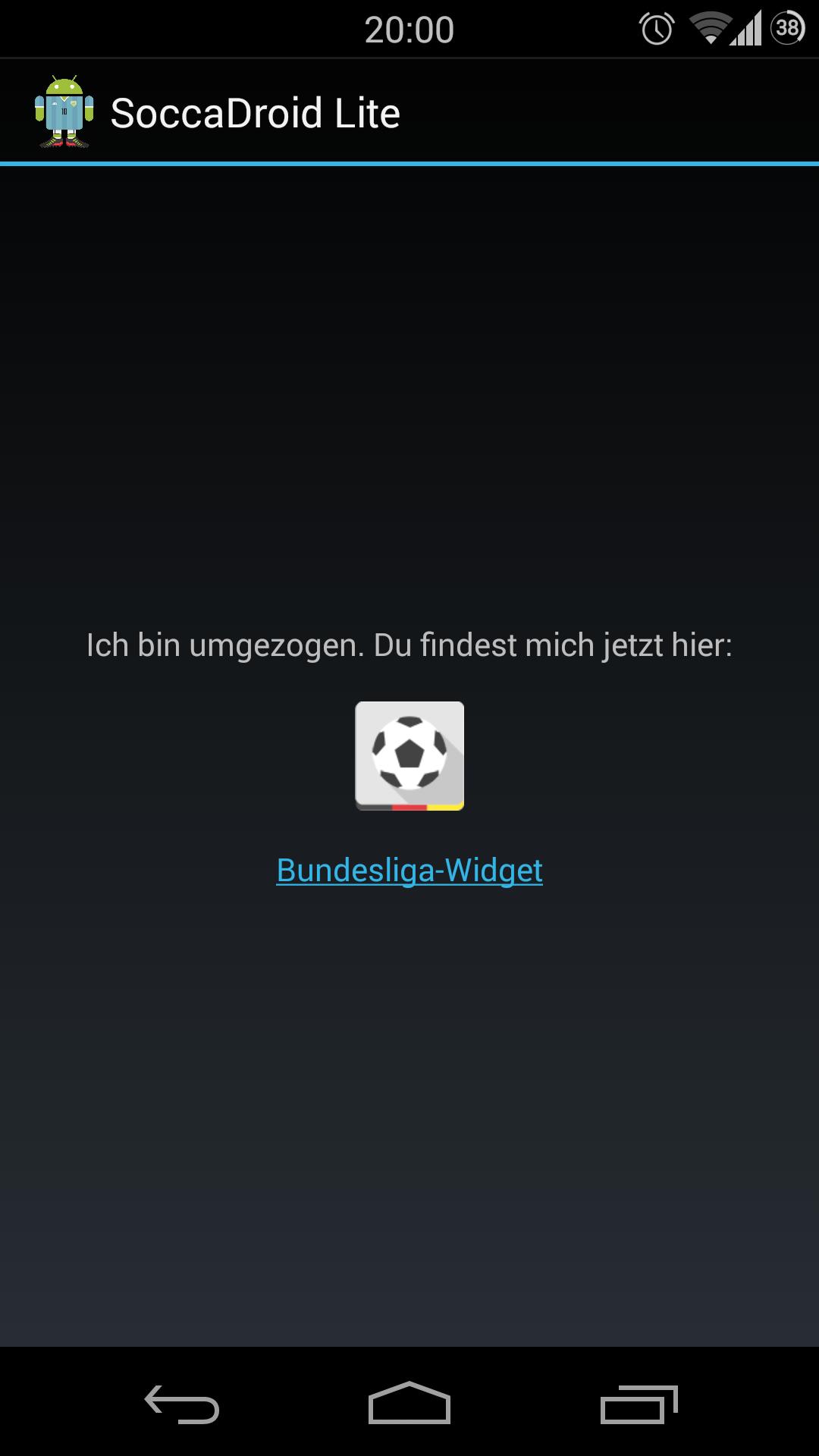 SoccaDroid Bundesliga Lite