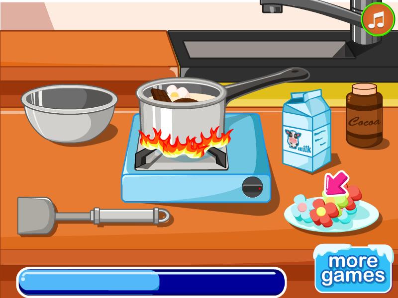 Ice cream maker cooking games
