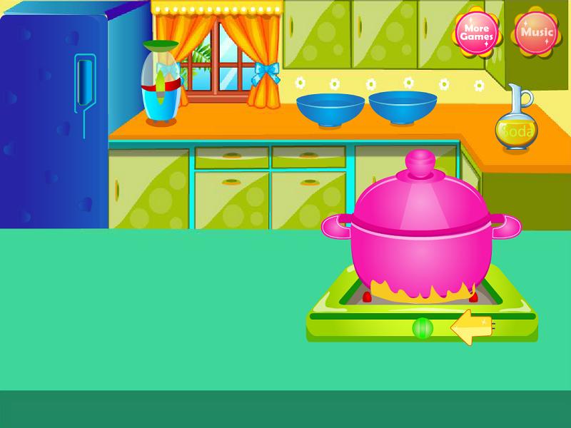 Orange soda games for girls