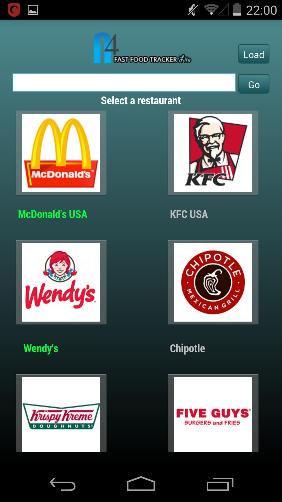 N4 Fast Food Calorie LITE