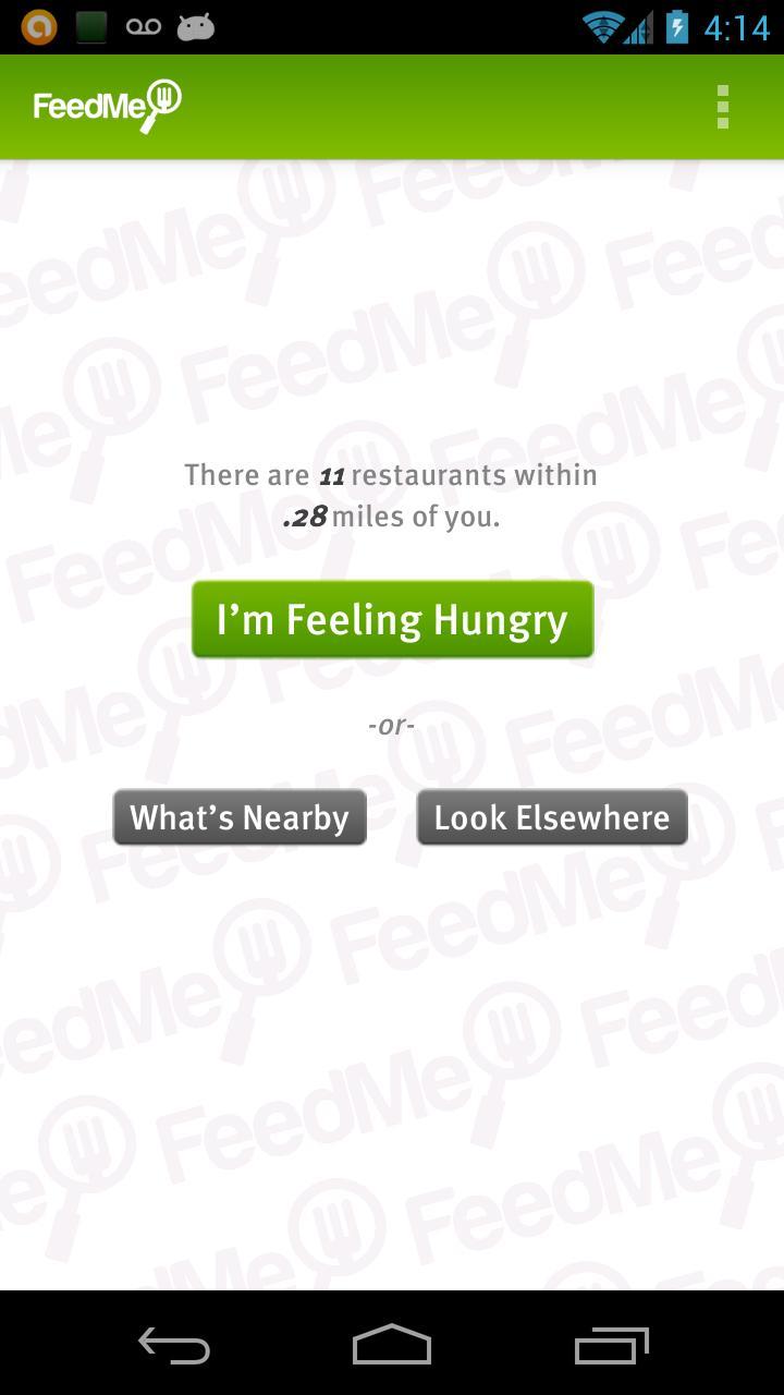 FeedMe (Restaurant finder)