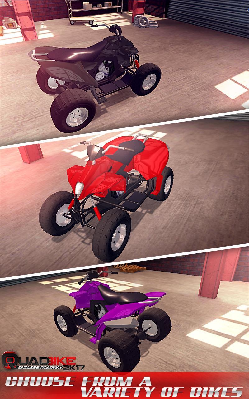 Quad Bike Endless Roadway 2017