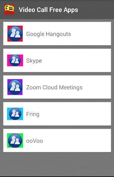 video call free apps