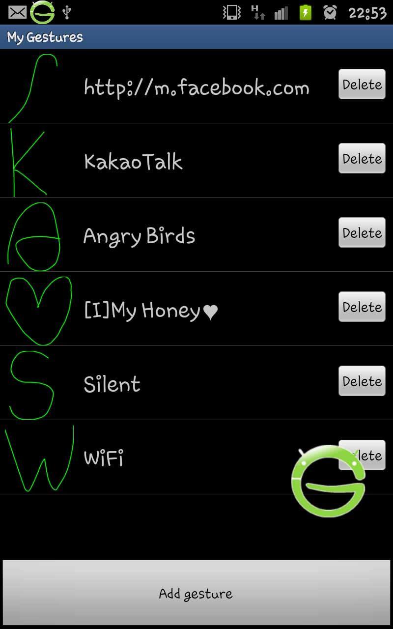 My Gesture Shortcut Launcher(F