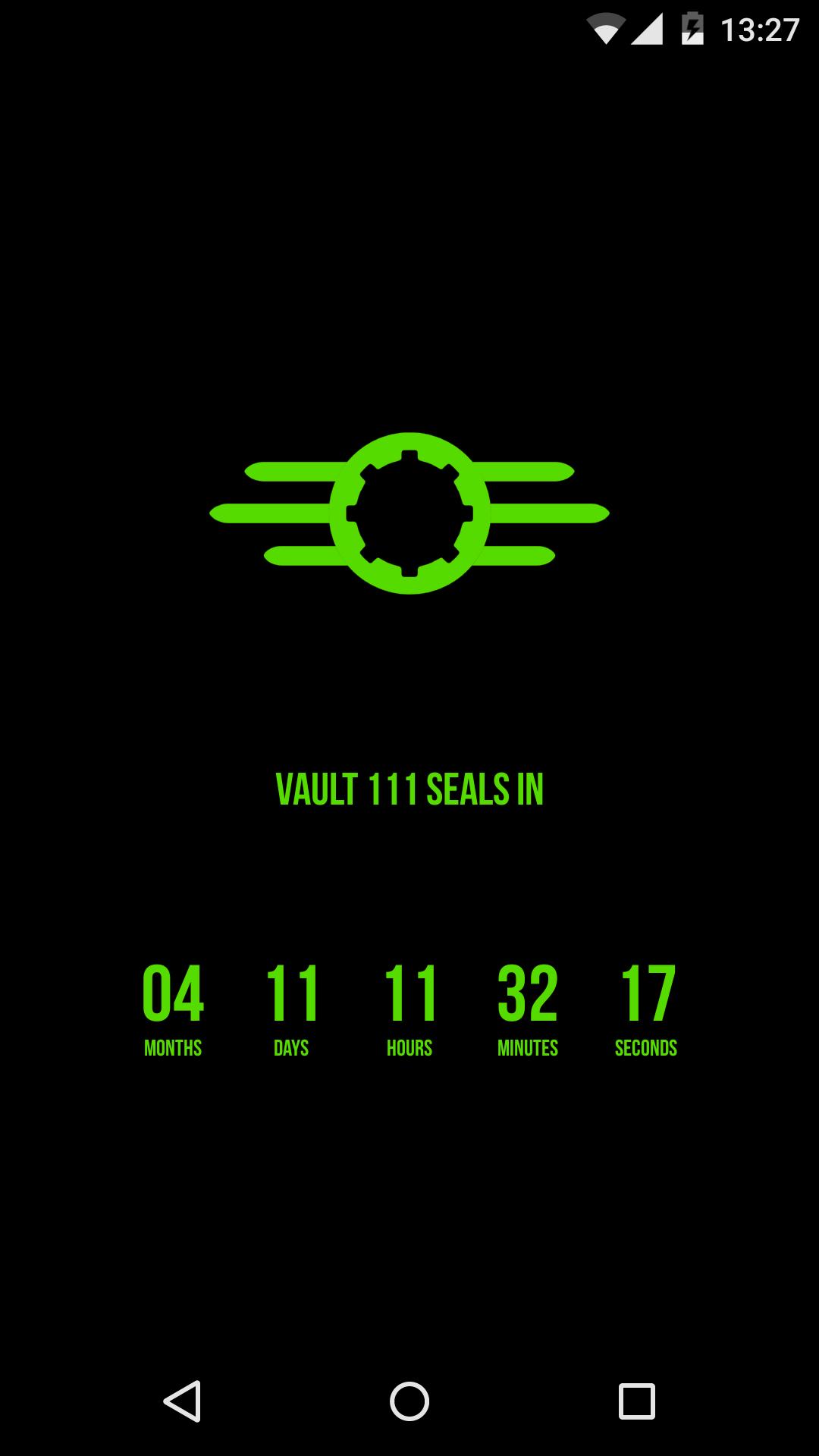 Countdown Wallpaper Fallout 4