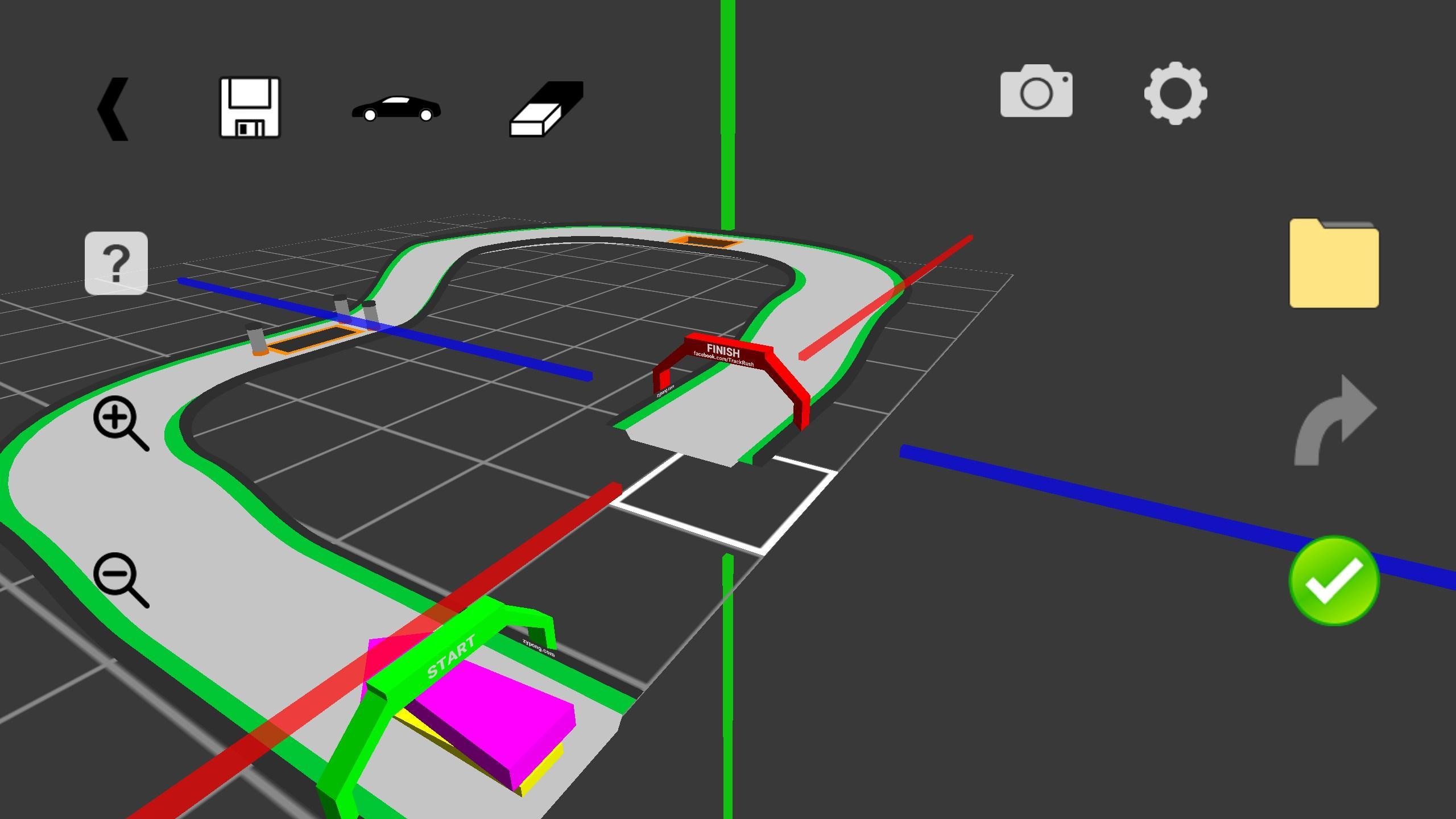 Track Rush Racer Racing