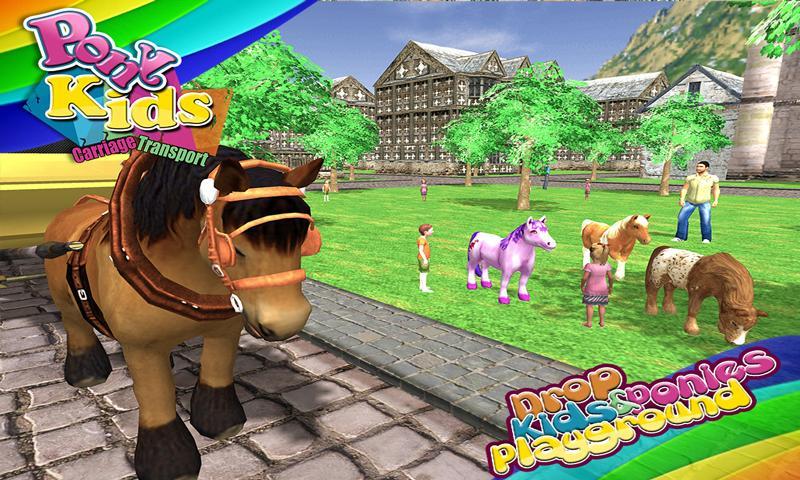 Pony Horse Carriage Transport