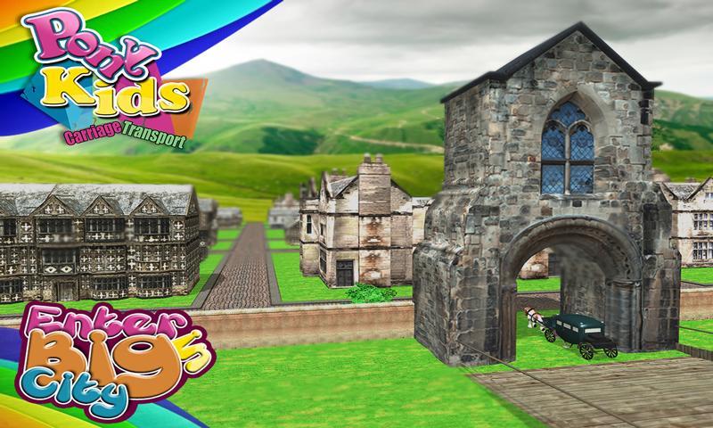 Pony Horse Carriage Transport