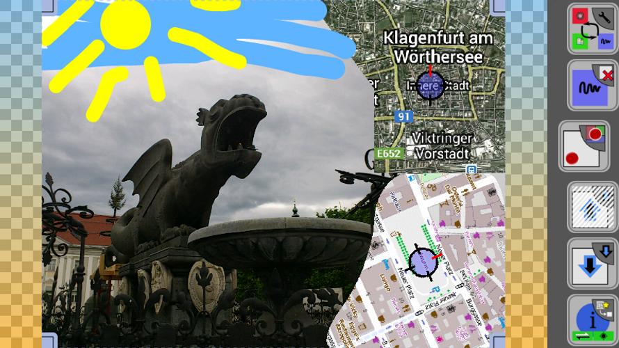 APicMashup - HD collage with maps