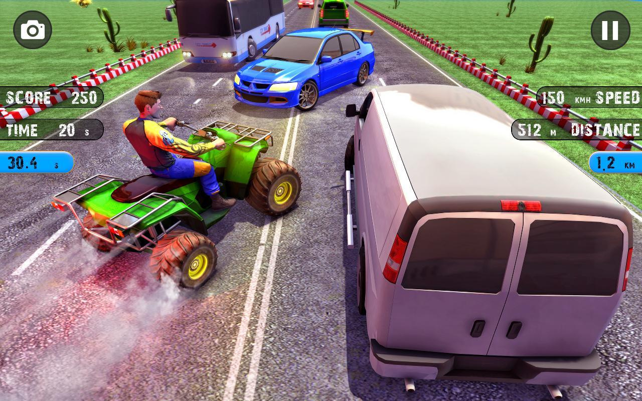 Quad: Bike Games Traffic Racer
