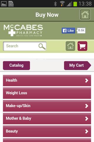 McCabes Pharmacy App