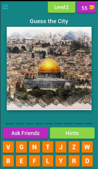 Guess the City. Quiz Games