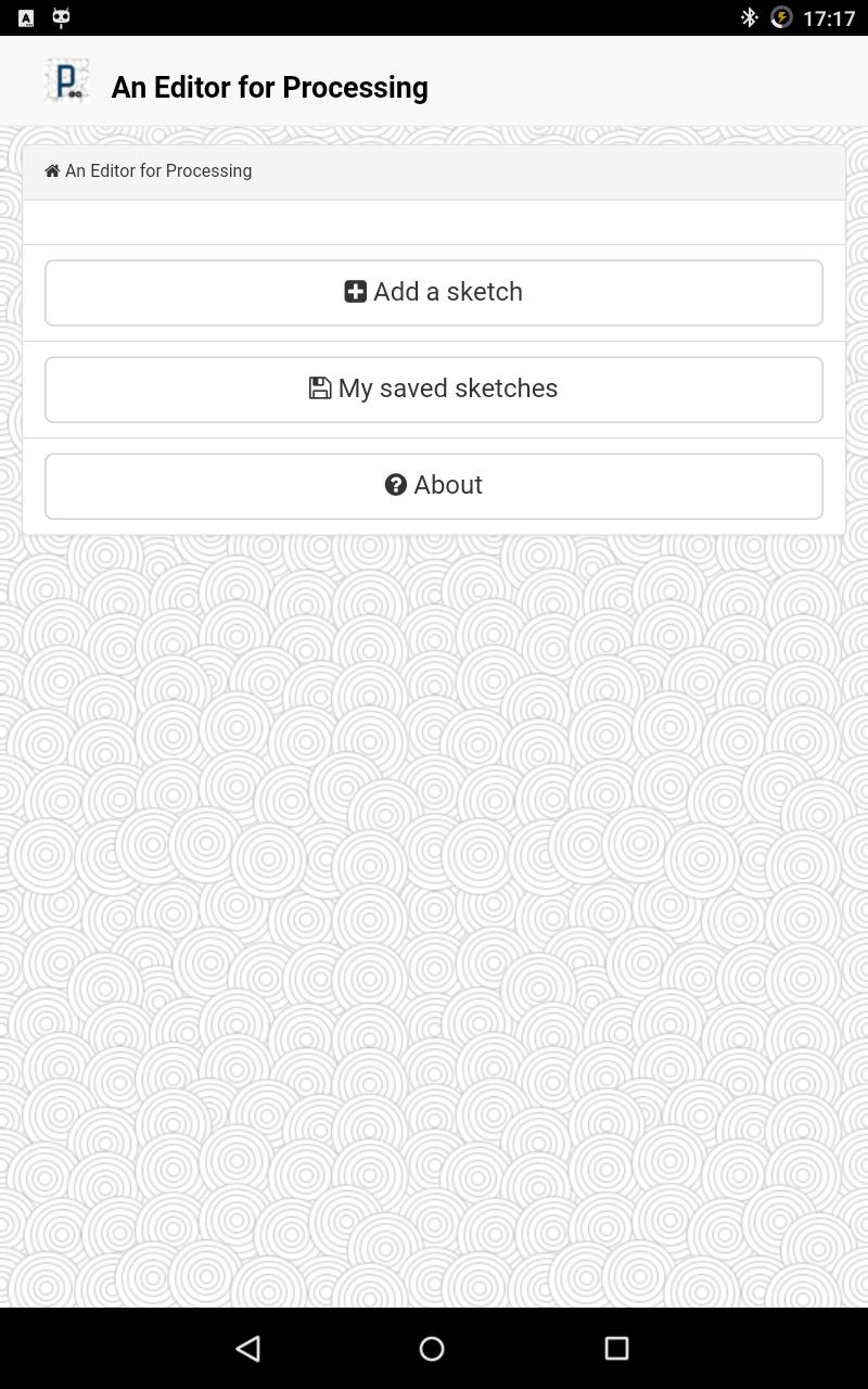 An Editor for Processing