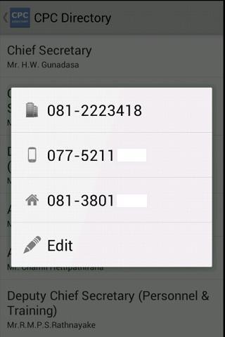 CPC Directory Sri Lanka