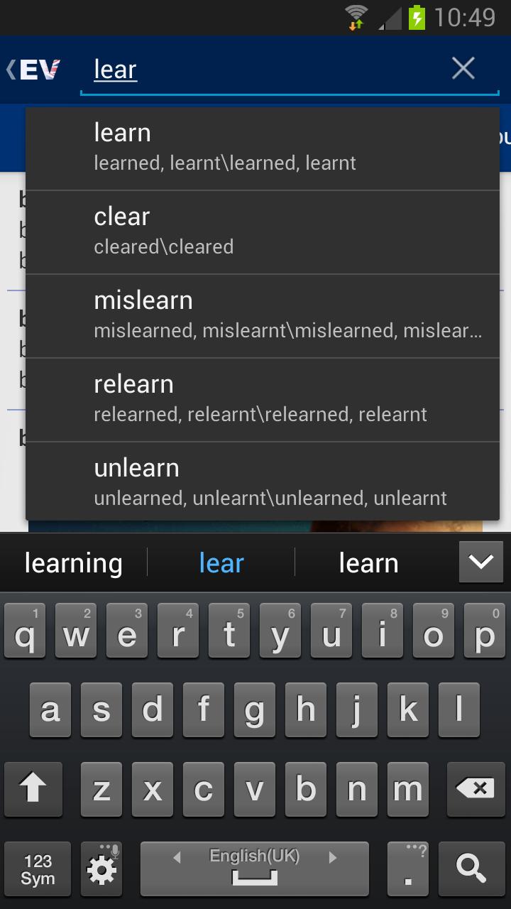 English Irregular Verbs Plus