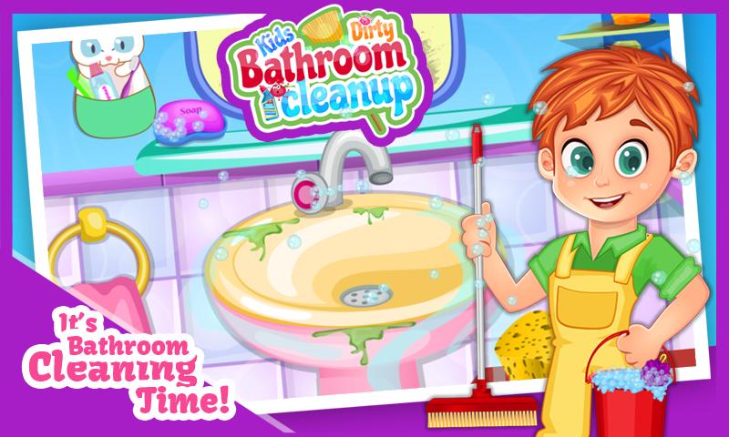 Dirty Bathroom Cleanup