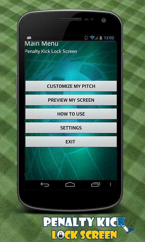 Penalty Kick Lock Screen