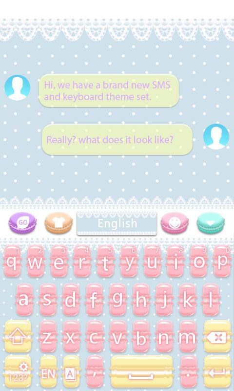 Macaron GO Keyboard Theme